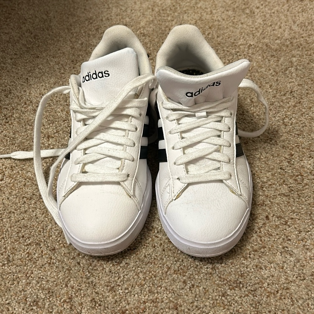 Adidas Ortholite Float Women’s Cloud Foam Sneakers SZ 5.5 Black And White